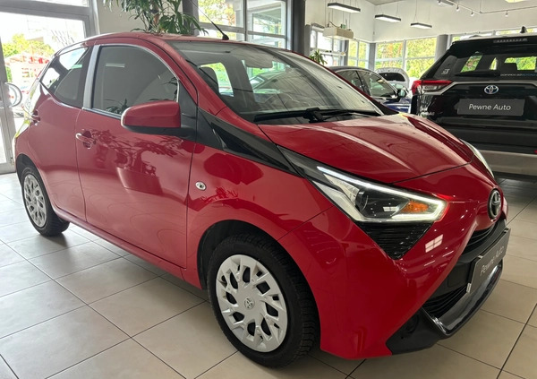 Toyota Aygo cena 48900 przebieg: 40200, rok produkcji 2021 z Nowe Miasto nad Pilicą małe 37